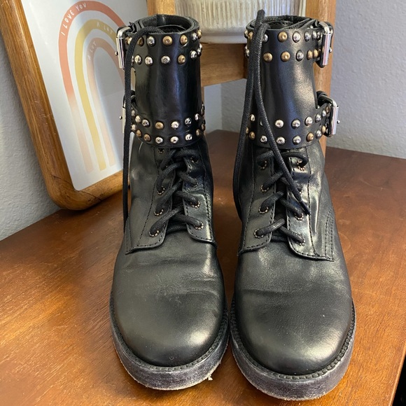 isabel marant combat boots